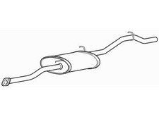 Quality Rear Exhaust Silencer
