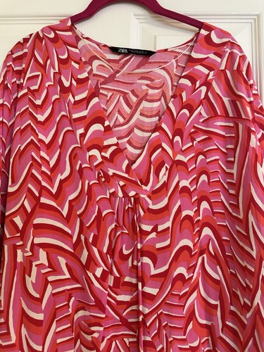 Zara dress red - xl, pink