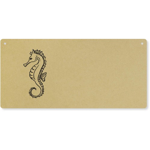 Single seahorse side view - 'single, view'