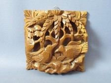 Carved Wood Bas-relief