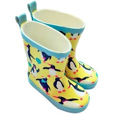 Kids Penguin Wellies Girls