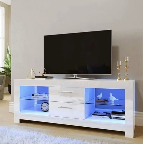 White cabinet neche - tv,
