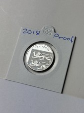 2018 Proof Shield 10p Ten