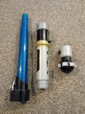 star wars BUILD YOUR OWN ULTIMATE LIGHTSABER HASBRO disney parks BLUE working