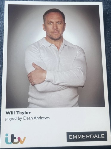 Itv emmerdale will taylor - will,