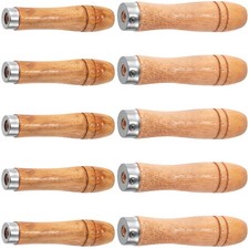 10 Pcs Wooden File Handles