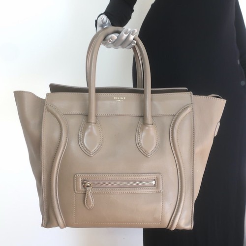 Celine luggage tote - tote, taupe