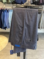 Mens Blue  Trousers Wool