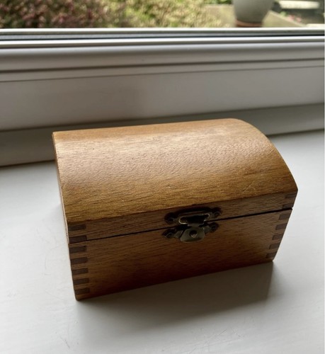 Vintage small treen trinket - vintage,