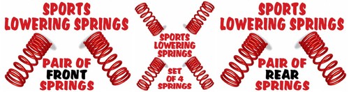 40mm sports lowering springs - 40mm,