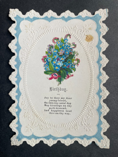 Victorian greeting card - victorian,