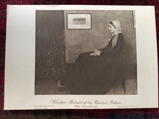 Whistler , PORTRAIT OF THE ARTISTS MOTHER,  Vintage Print