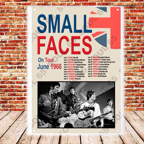 The small faces metal sign - the,