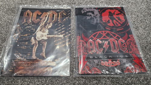 Concert programmes - ac/dc,