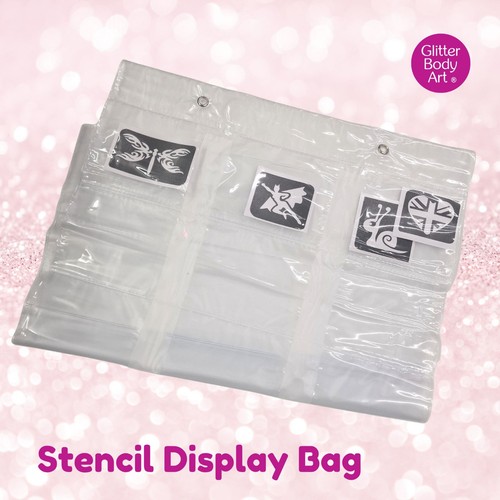 Glitter tattoo stencil display - tattoo,