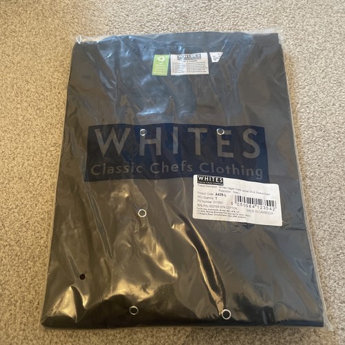 Chef whites black jacket - black,
