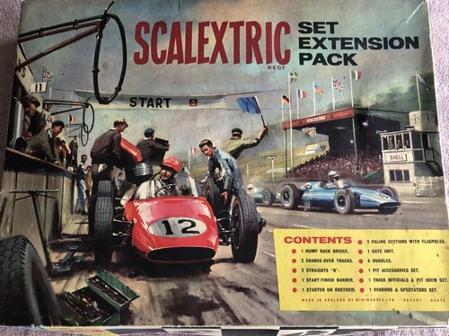 Scalextric hp1 set extension - scalextric,