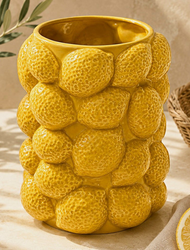 Atmosphera yuca lemon vase - atmosphera,