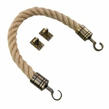 Natural Barrier Rope C/W Hook