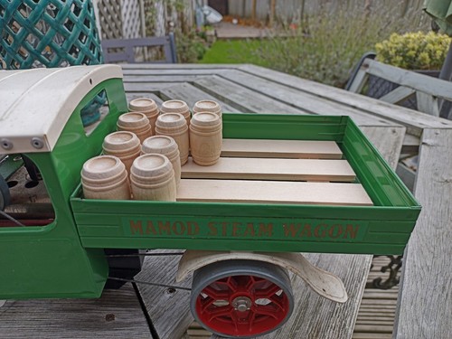 10x wooden barrels for - , mamod