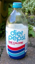 vintage 1980s DIET PEPSI cola