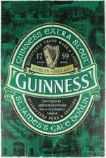 Guinness Wooden Sign - Ireland