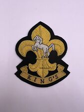 King’s Regiment Blazer Badge