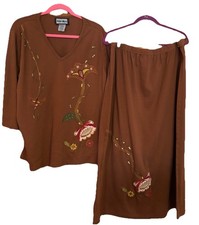 QVC Indigo Moon Top & Long