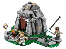 LEGO Star Wars Ahch-To Island Training 75200 Complete Set with Minifigs