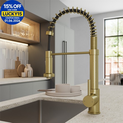 Brushed brass pull out - brushed,