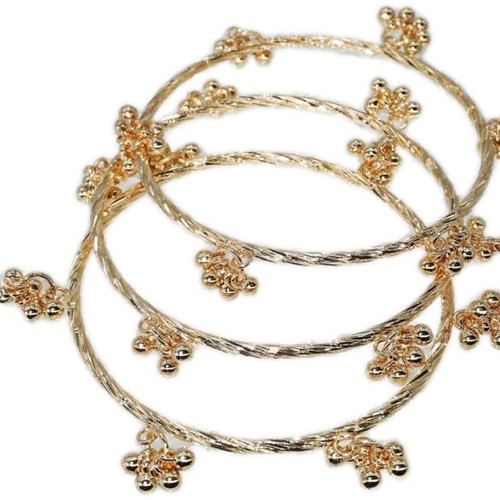Kashmiri bangles golden - bangles,