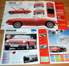 1962 MGB Roadster Spec Info
