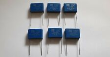 RS RADIO SPARES 0.22uF 630v 20% POLYCARBONATE Capacitor 6 x PIECES (S3-565)