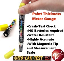 NEW BIT 3003 Car Paint Thickness Tester Meter Gauge CRASH CHECK TEST