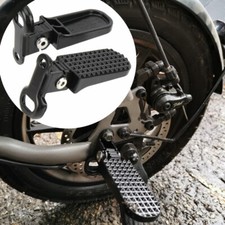 Bike Rear Pedals Foldable Foot Pegs Rear Seat Footrest 2X