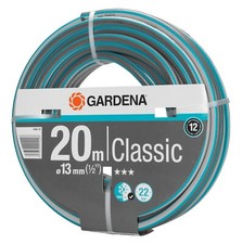 GARDENA Classic Garden Hose 13 mm 1/2 inch, 20m - Certified Refurbished