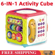 6 IN 1 Baby Activity Cube Play