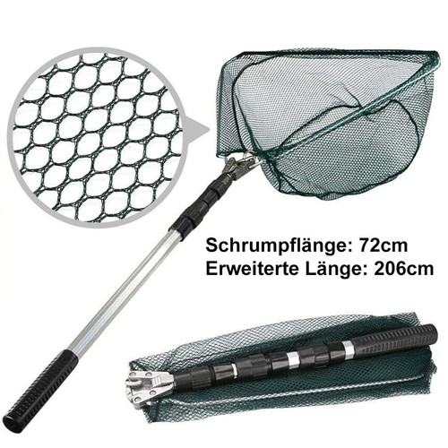 Landing net telescopic folding - landing,