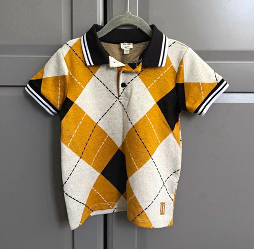 River island mini boys argyle - river,