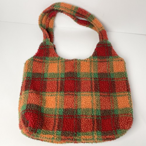Red green tartan - red, fleece