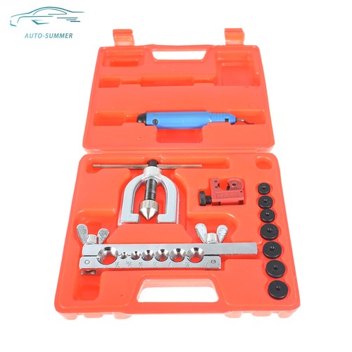 Double flaring brake line tool - flaring,