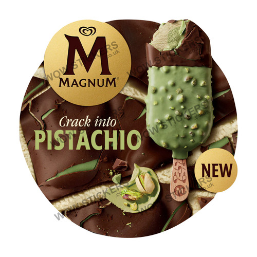 Ice cream van - sticker, magnum