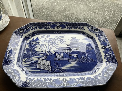 Vintage burleigh ware willow - ware,