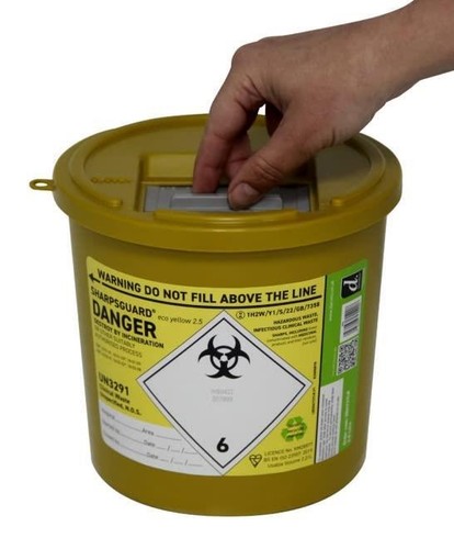 Sharpsguard bin litre - sharpsguard,