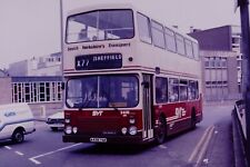 1988 Original Bus Slide South Yorkshire Trans 2438 Sheffield A438 YAK Ref 6772