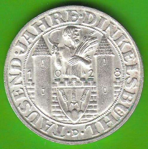 Coin mark silver reichsmark - mark, 3