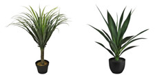 Realistic Artificial Yucca Plant with Pot 60cm / 90cm Tall Indoor / Outdoor Use