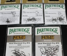 Partridge of Redditch Fly Tying Hooks Barbless SUD2 Ideal Standard Dry Fly