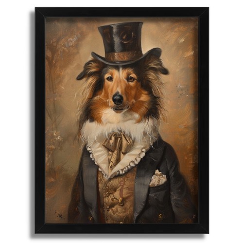 Distinguished gentleman dog - distinguished,