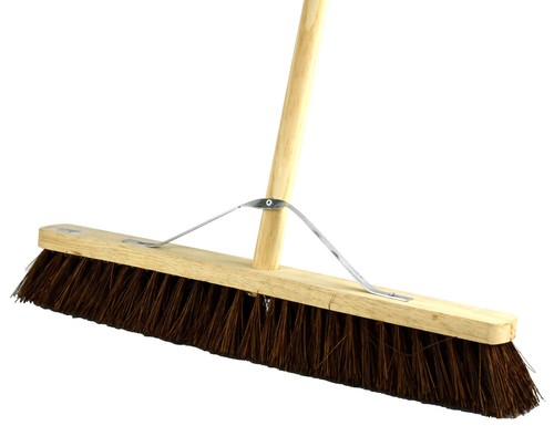 Hard bristle broom bassine - bristle,